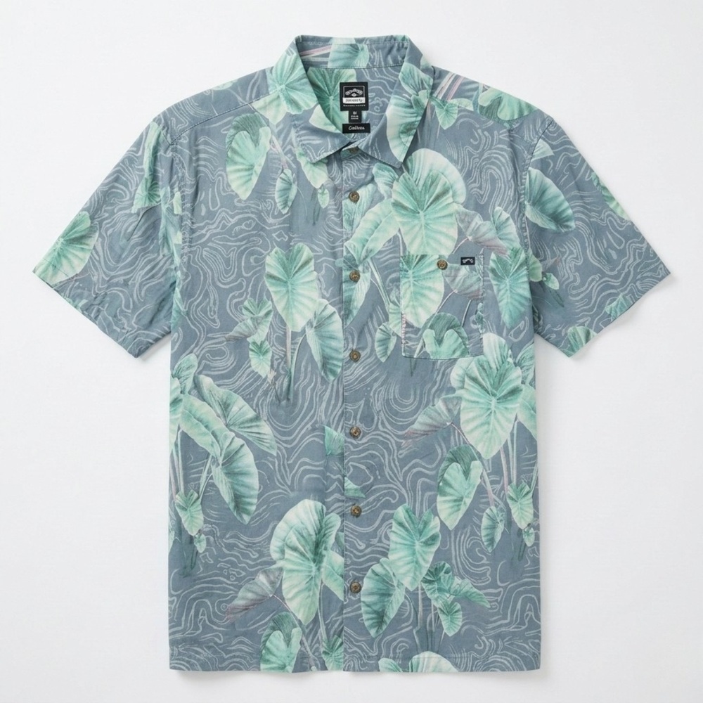 Billabong Gallery | Calla Lily Tropical Button-Down‎ Shirt | Boho Beach Vibess